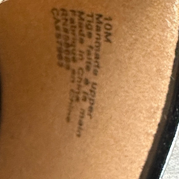 14th & Union Black Patent Leather Pointed Toe Block Heels Women’s Size 10 - Picture 3 of 6